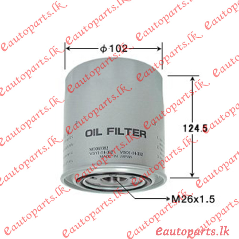 mitsubishi-pajero-4d56-oil-filter