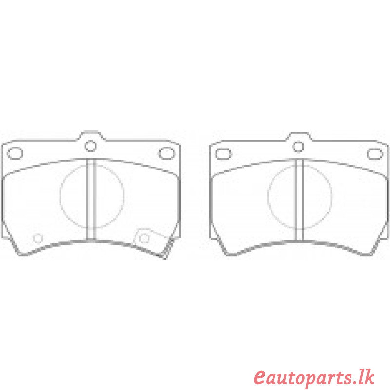 mazda-familia-bf5p-brake-pad