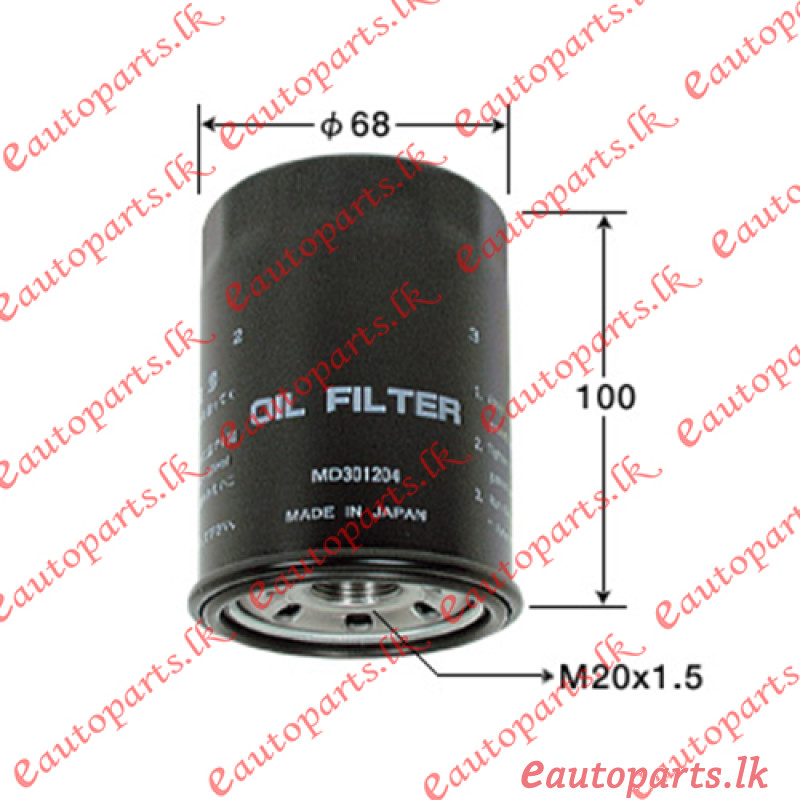 mitsubishi-diamante-6g72-oil-filter