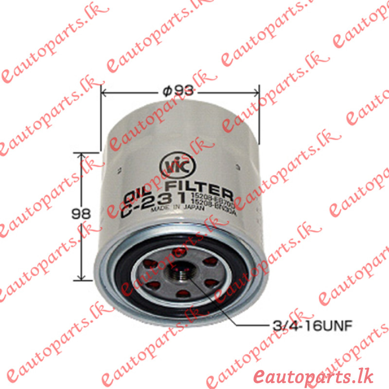 nissan-caravan-nv350-oil-filter